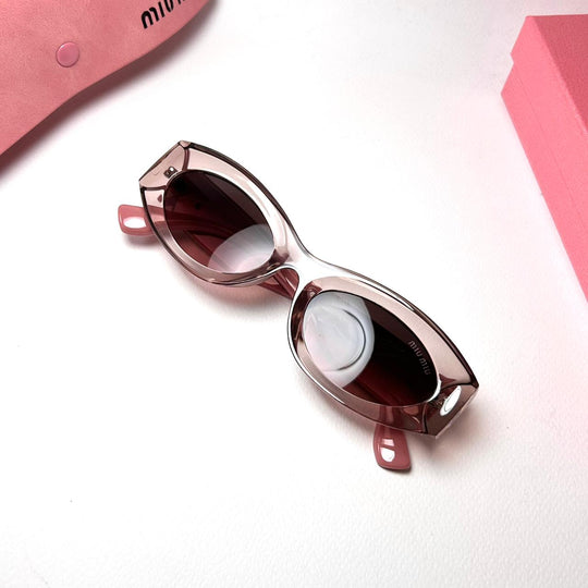 Miu Miu G Oval - Trasparent Red Berries - Giiz store