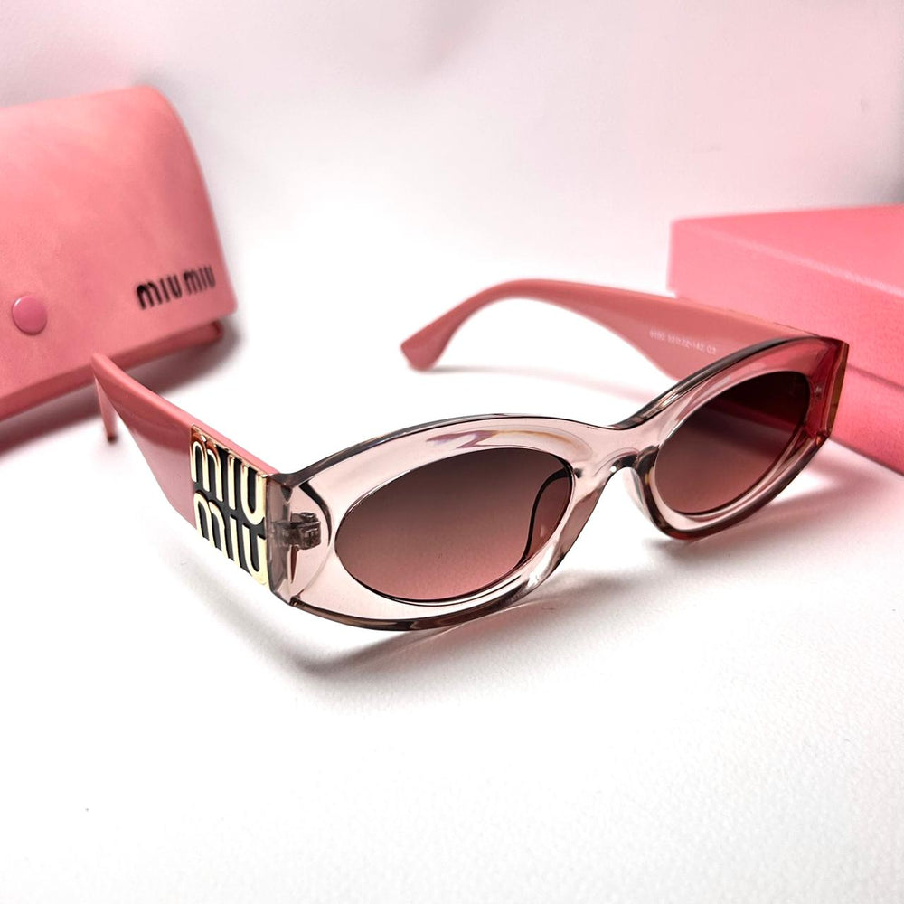 Miu Miu G Oval - Trasparent Red Berries - Giiz store