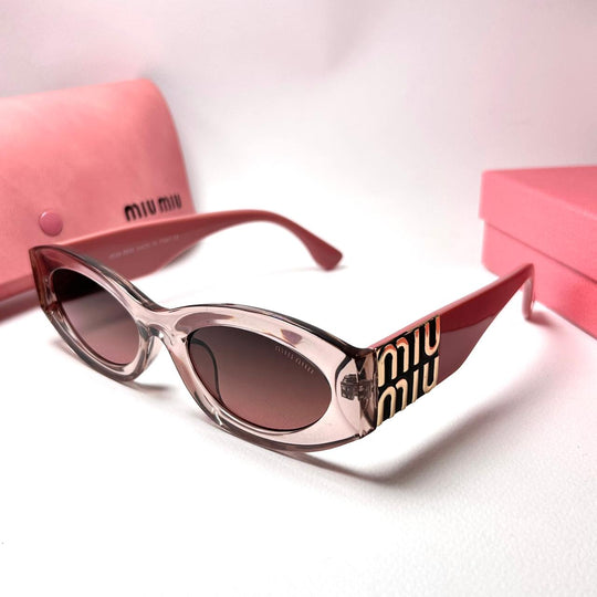 Miu Miu G Oval - Trasparent Red Berries - Giiz store