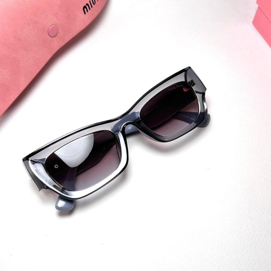 Miu Miu G Square - Trasparent Blue Berries - Giiz store