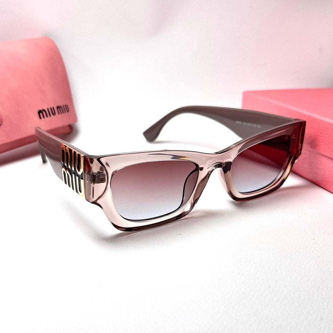 Miu Miu G Square - Trasparent Red Berries - Giiz store