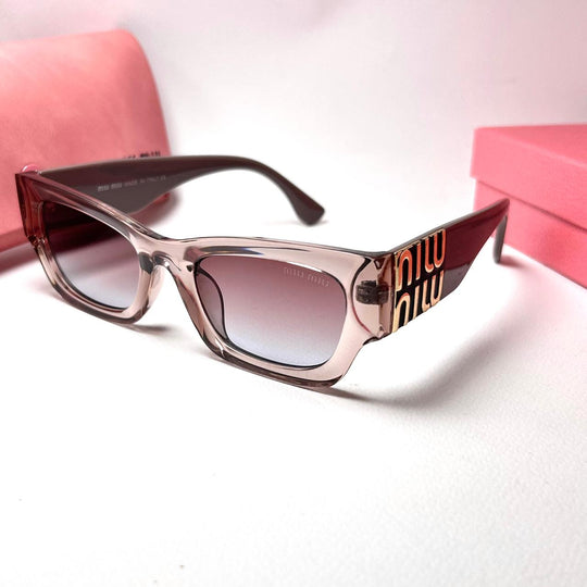 Miu Miu G Square - Trasparent Red Berries - Giiz store