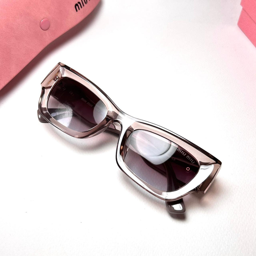 Miu Miu G Square - Trasparent Red Berries - Giiz store