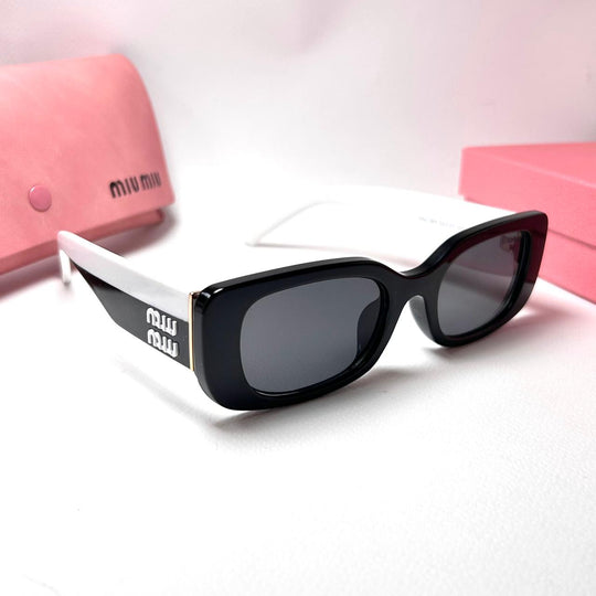 Miu Miu Glimpse Rectangle - Panda - Giiz store