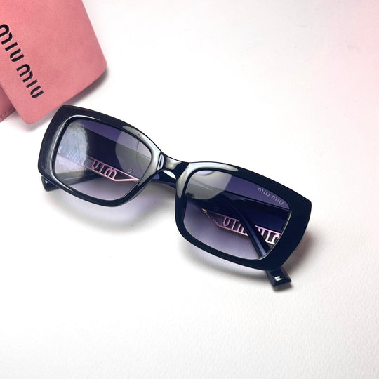 Miu Miu Glimpse Rectangular - Purple Gradient - Giiz store