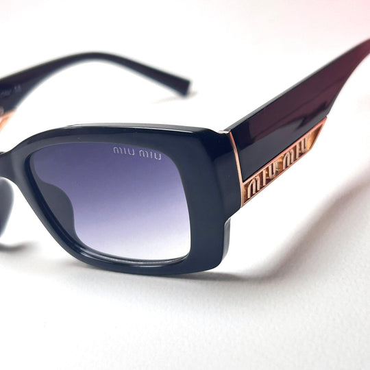 Miu Miu Glimpse Rectangular - Purple Gradient - Giiz store