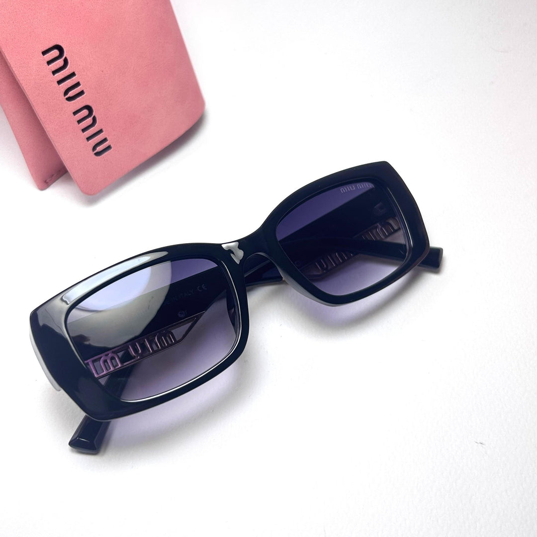 Miu Miu Glimpse Rectangular - Purple Gradient - Giiz store