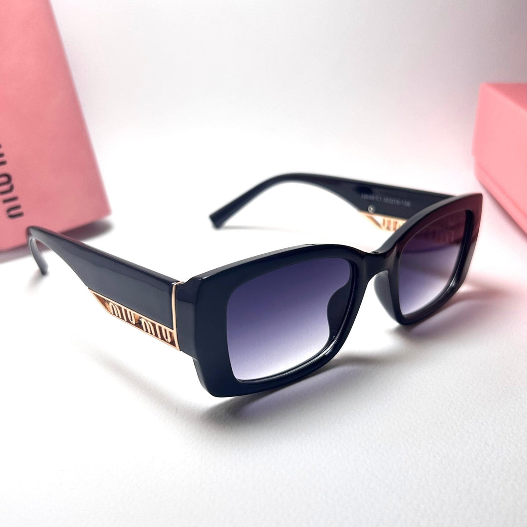 Miu Miu Glimpse Rectangular - Purple Gradient - Giiz store