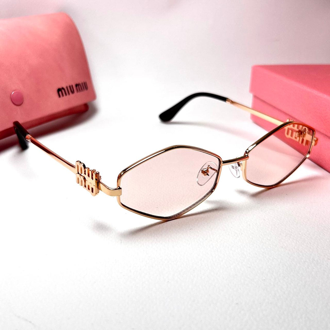 Miu Miu Irregular MU56ZS - Pinky Nude - Giiz store
