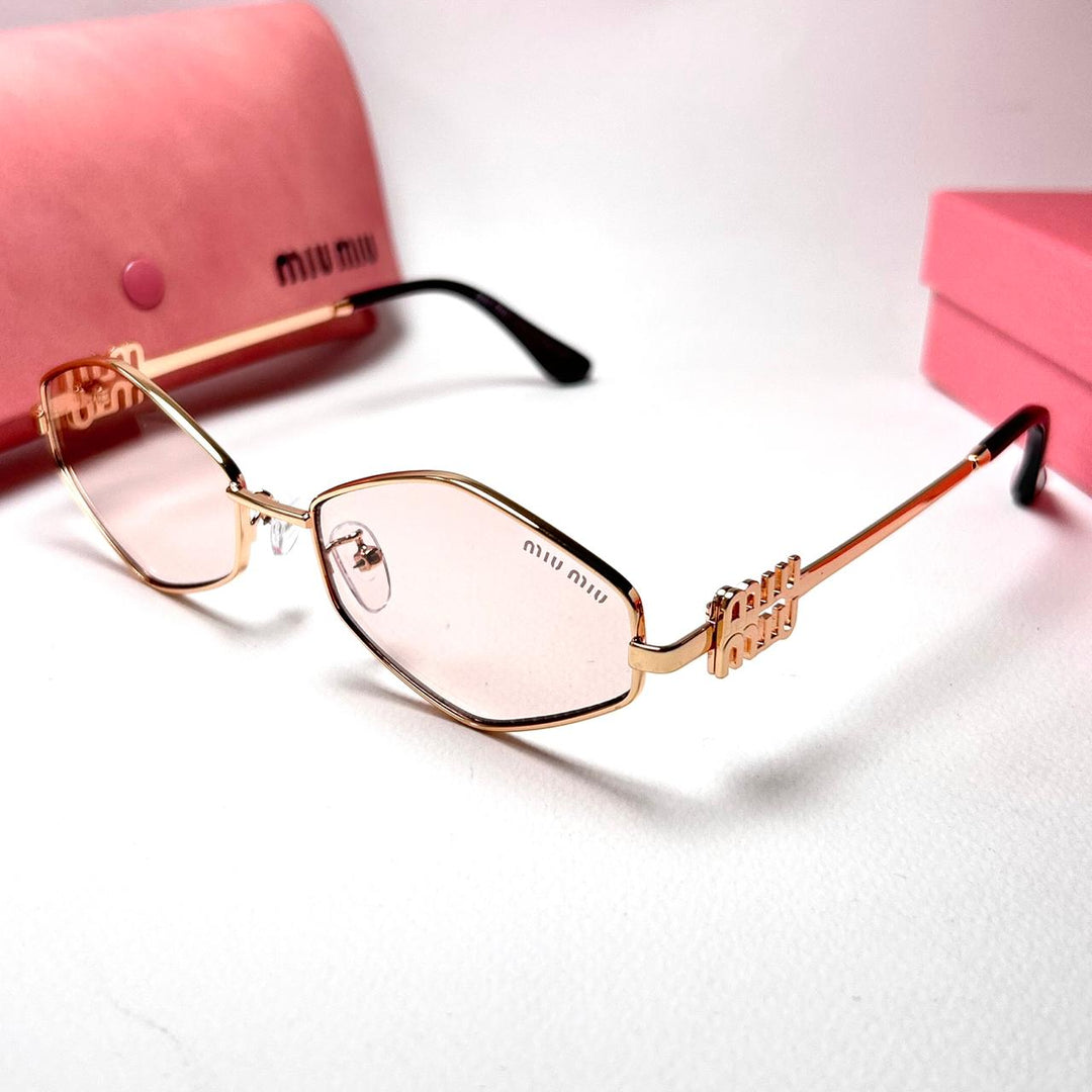 Miu Miu Irregular MU56ZS - Pinky Nude - Giiz store