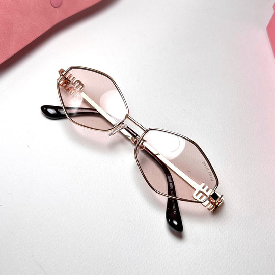 Miu Miu Irregular MU56ZS - Pinky Nude - Giiz store