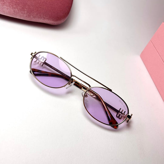 Miu Miu Logo - Lavender - Giiz store