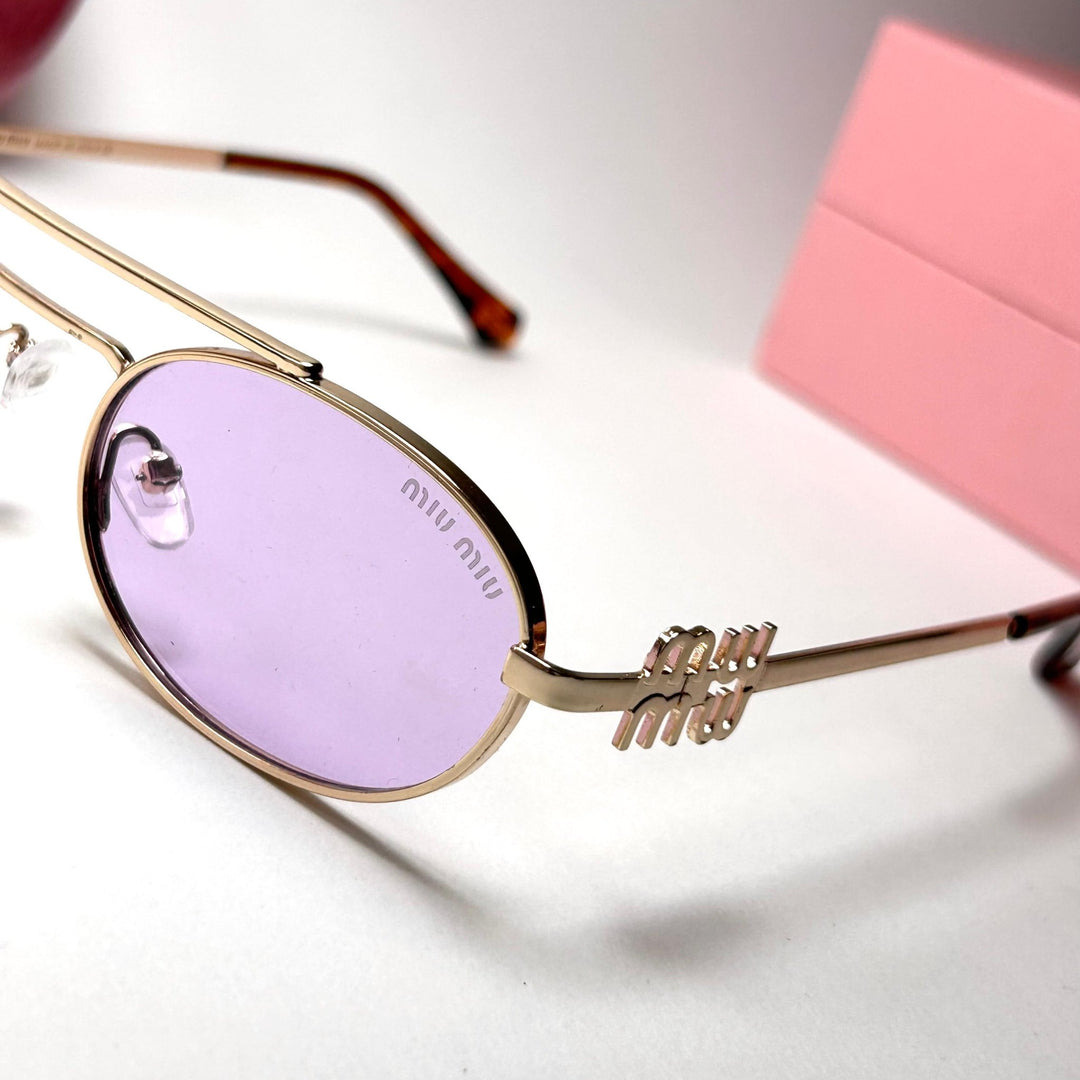 Miu Miu Logo - Lavender - Giiz store