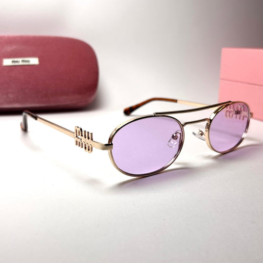 Miu Miu Logo - Lavender - Giiz store