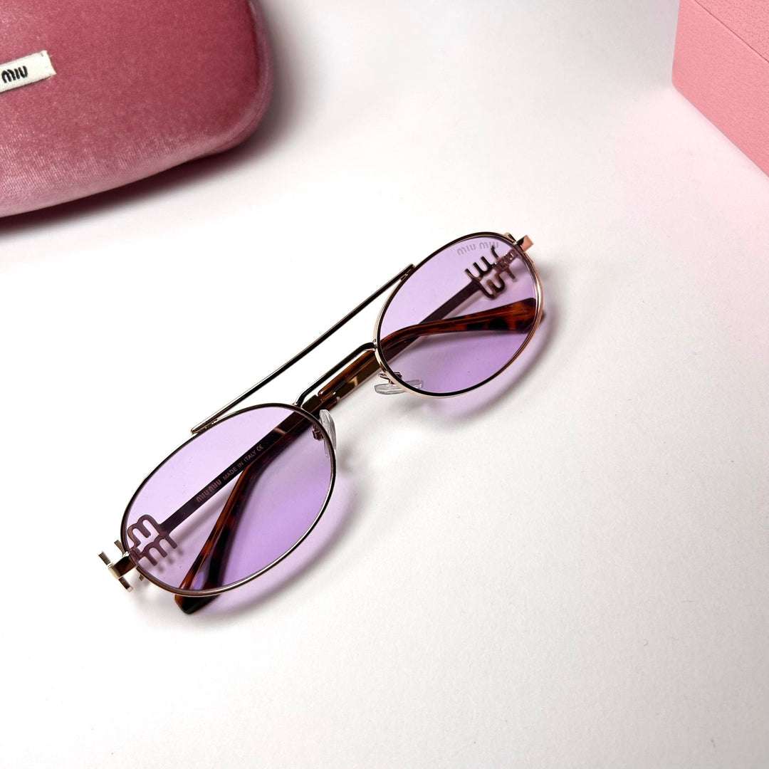 Miu Miu Logo - Lavender - Giiz store