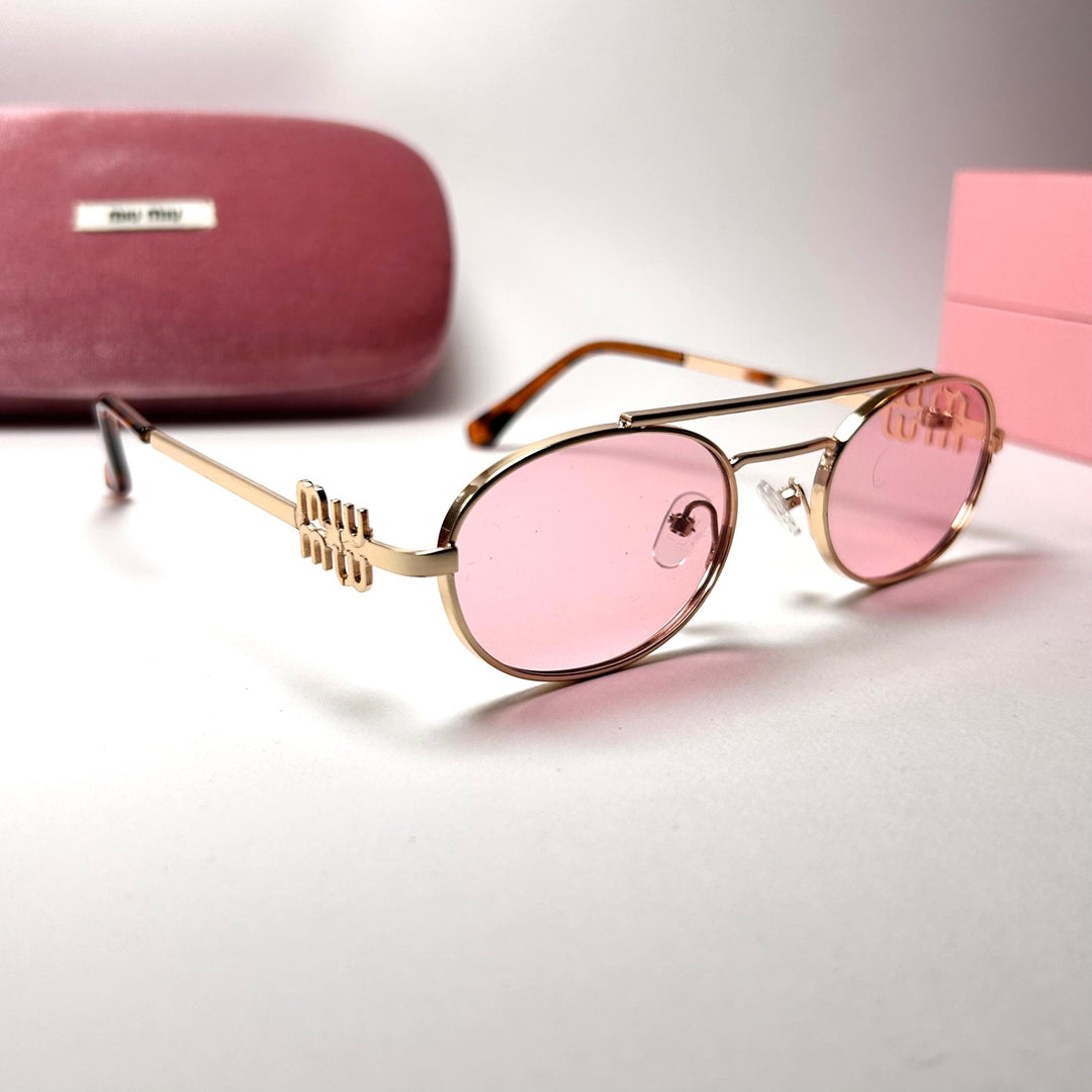 Miu Miu Logo - Pink - Giiz store