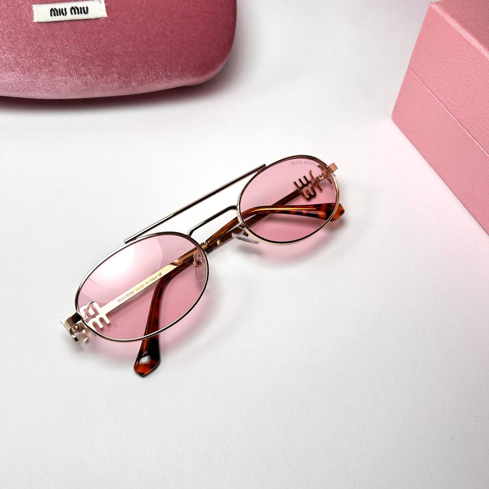 Miu Miu Logo - Pink - Giiz store