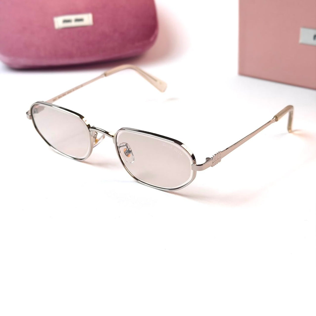 Miu Miu MU A52S Rimless – Pale Pink - Giiz store