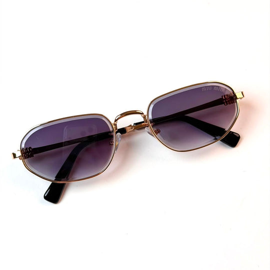 Miu Miu MU A52S Rimless – Purple Gradient - Giiz store