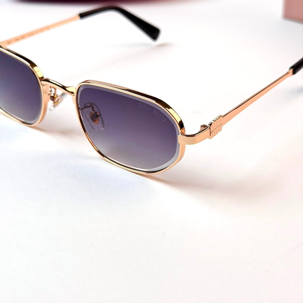 Miu Miu MU A52S Rimless – Purple Gradient - Giiz store