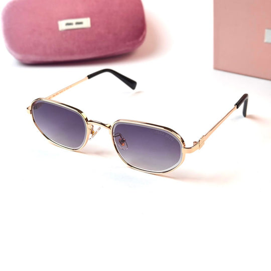 Miu Miu MU A52S Rimless – Purple Gradient - Giiz store