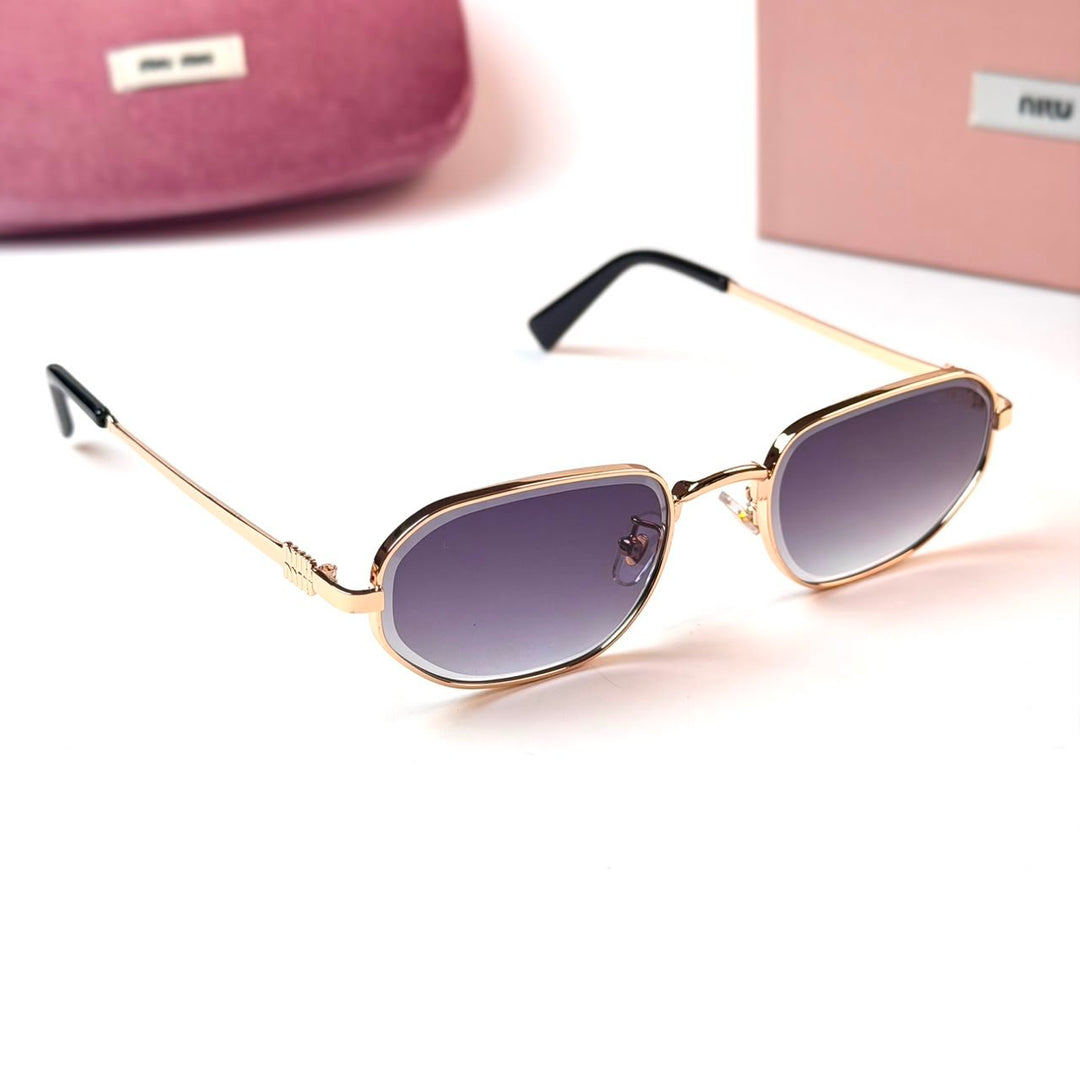 Miu Miu MU A52S Rimless – Purple Gradient - Giiz store