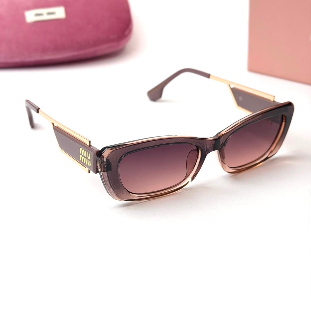 Miu Miu MU B04S – Brown Rose Gold - Giiz store