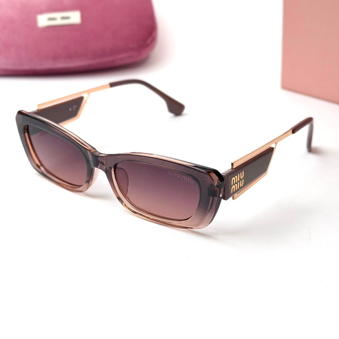 Miu Miu MU B04S – Brown Rose Gold - Giiz store