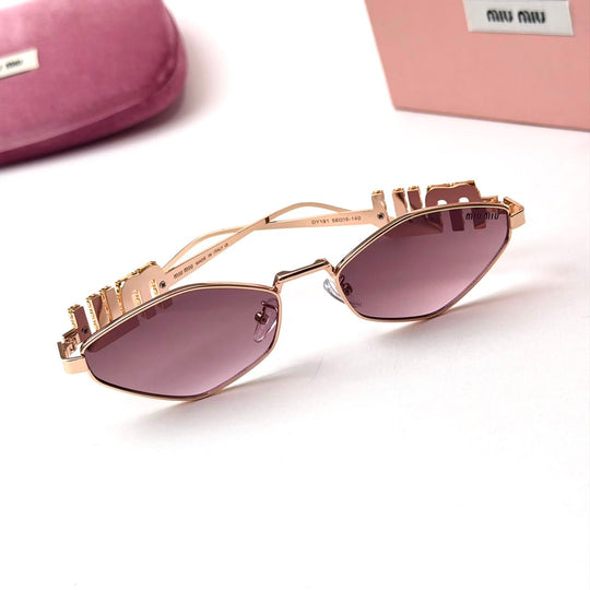 Miu Miu MU56ZS – Rose Gold Pink - Giiz store