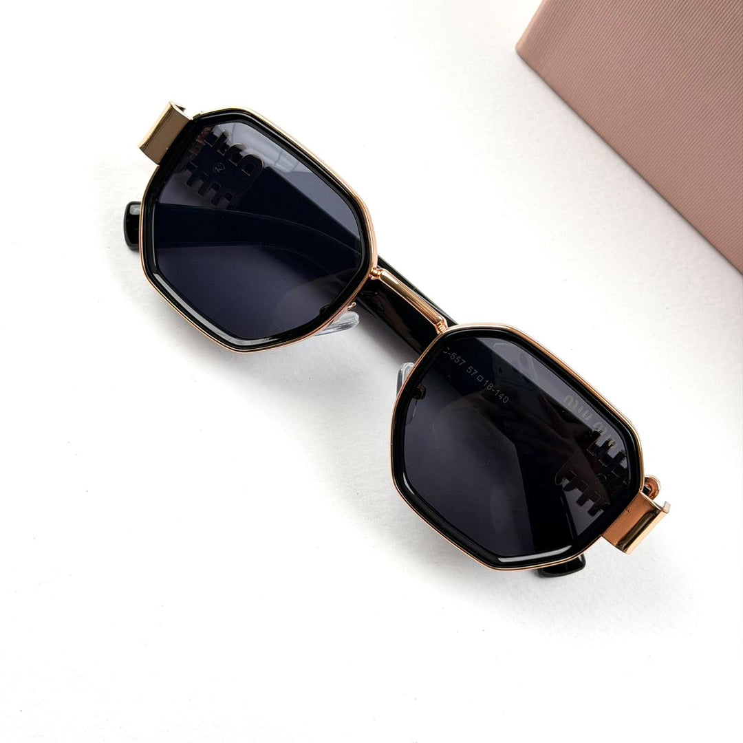 Miu Miu Octagon - Golden Black - Giiz store