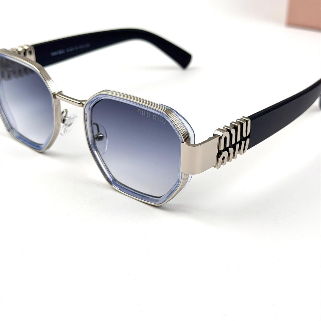 Miu Miu Octagon - Ice Blue - Giiz store