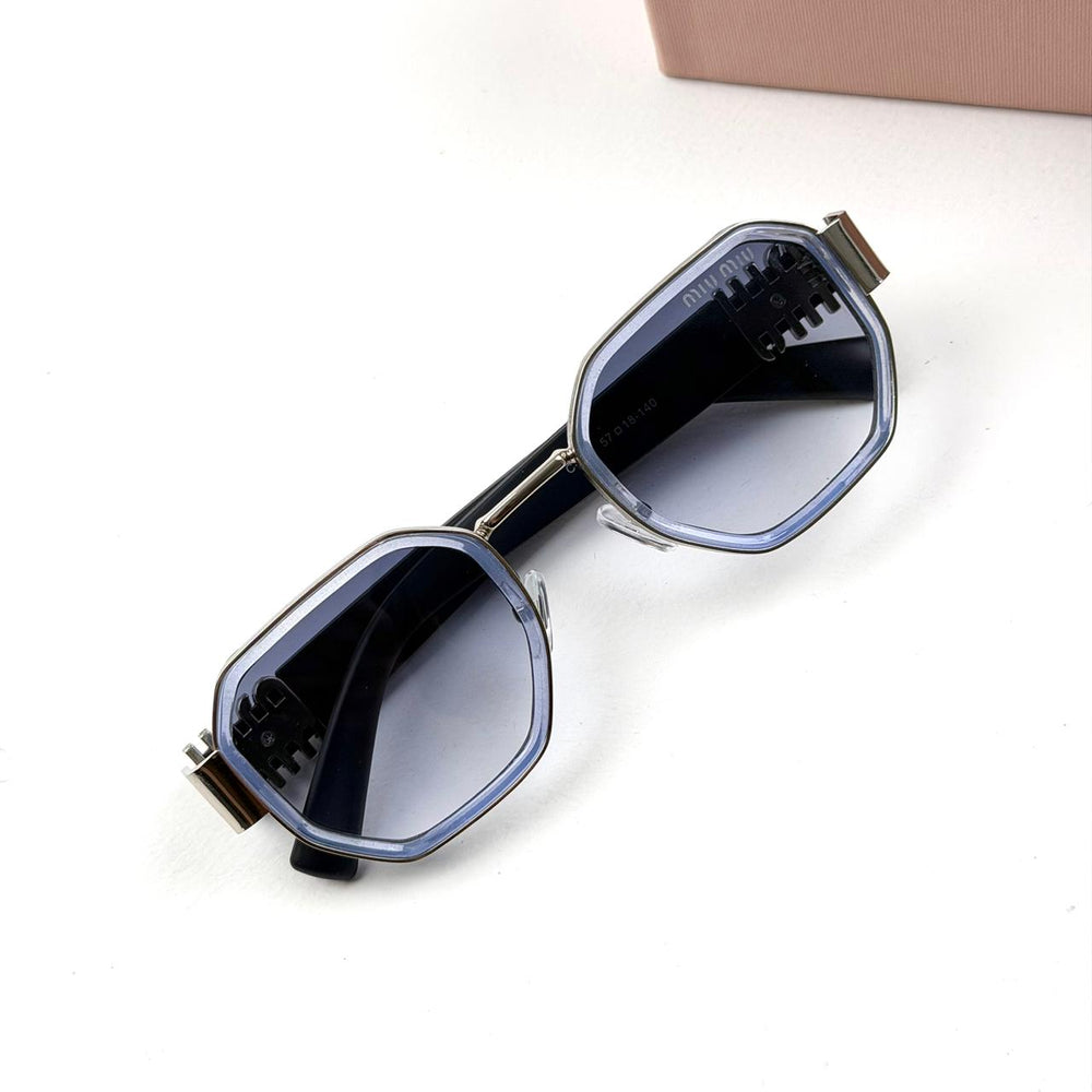 Miu Miu Octagon - Ice Blue - Giiz store