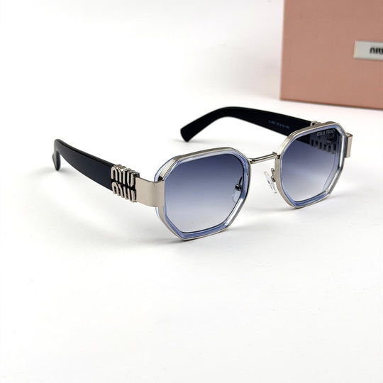 Miu Miu Octagon - Ice Blue - Giiz store