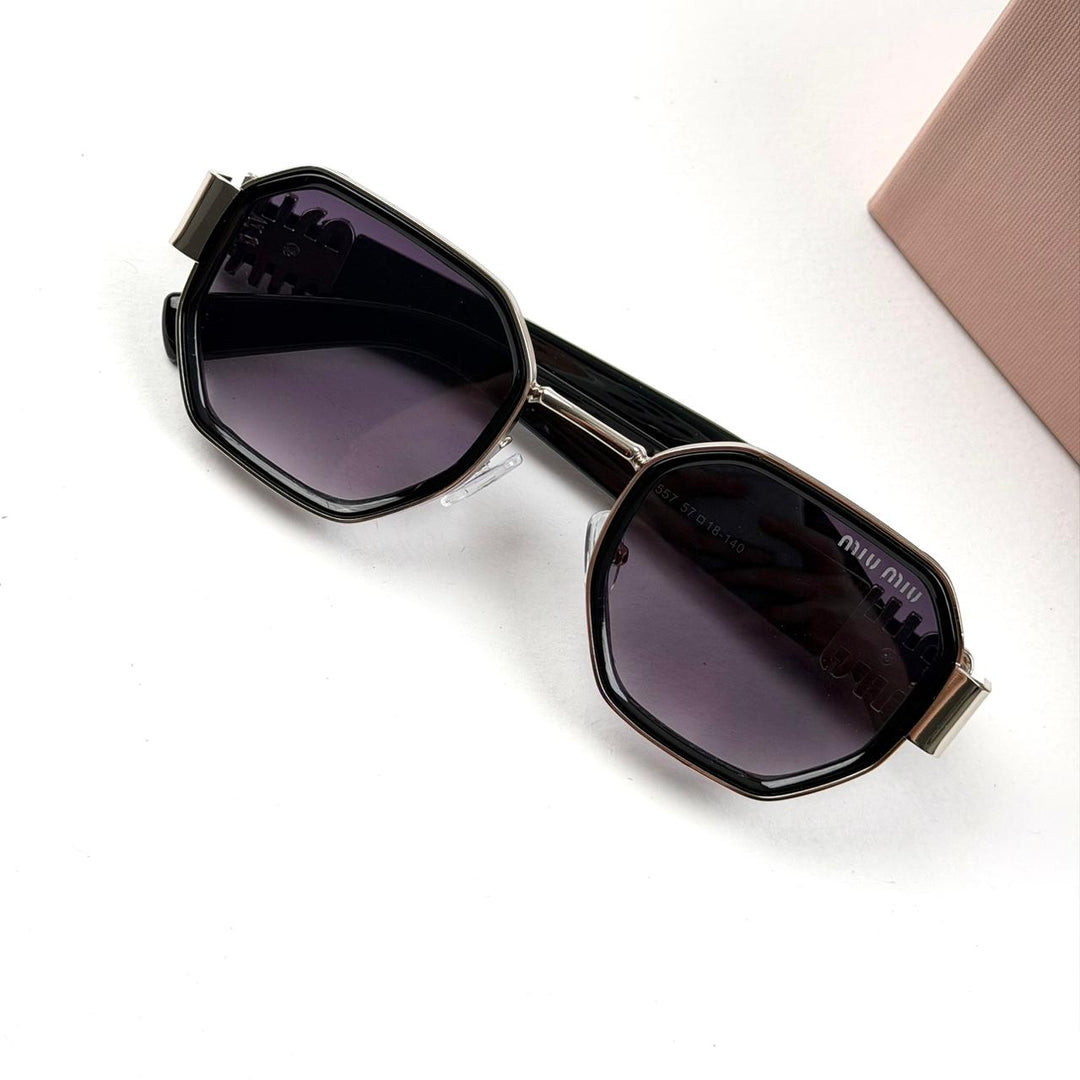 Miu Miu Octagon - Silver Purple Gradient - Giiz store