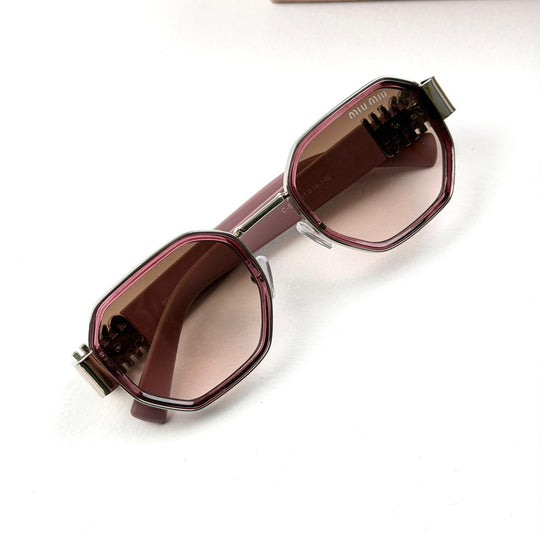 Miu Miu Octagon - Silver Violet - Giiz store