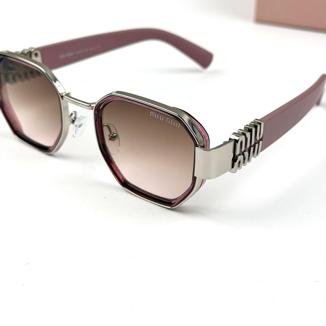 Miu Miu Octagon - Silver Violet - Giiz store