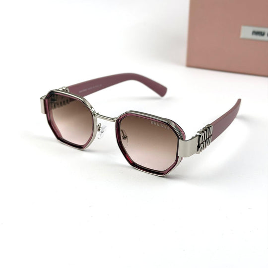 Miu Miu Octagon - Silver Violet - Giiz store