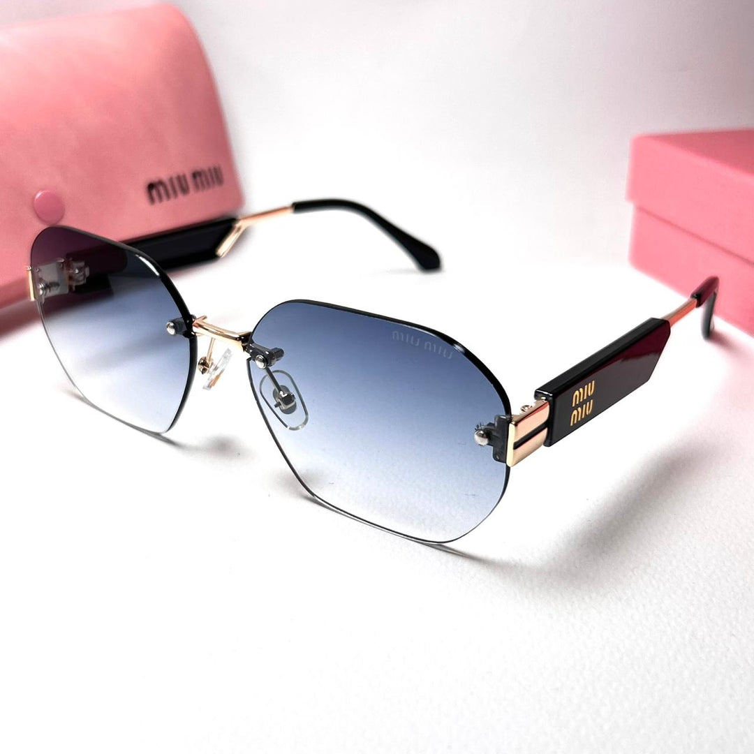 Miu Miu Octagonal MU04VS - Blue Gradient - Giiz store