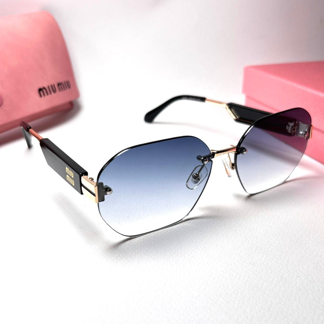 Miu Miu Octagonal MU04VS - Blue Gradient - Giiz store