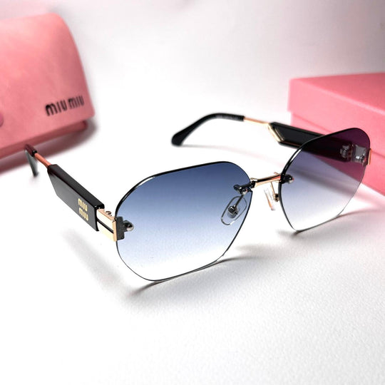 Miu Miu Octagonal MU04VS - Blue Gradient - Giiz store