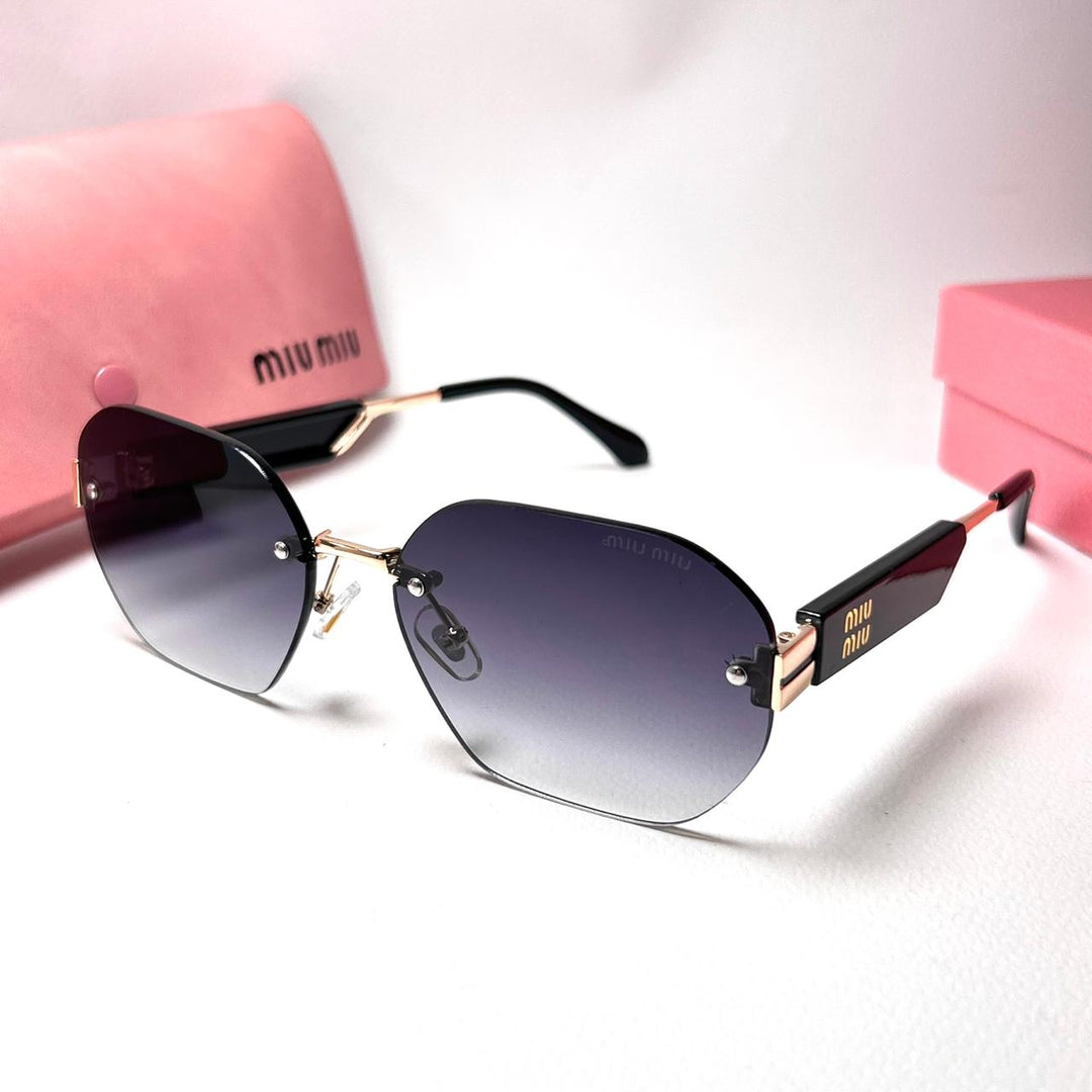 Miu Miu Octagonal MU04VS - Purple Gradient - Giiz store