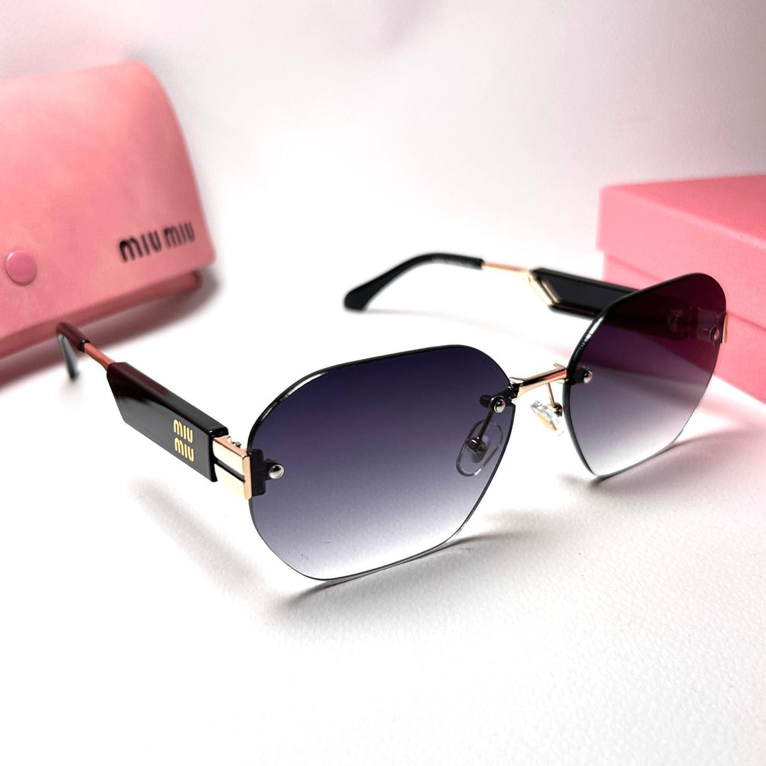 Miu Miu Octagonal MU04VS - Purple Gradient - Giiz store
