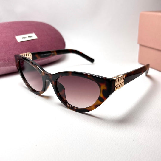 Miu Miu OMUA04S Cat Eye – Tortoise Gradient Rose - Giiz store