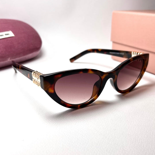 Miu Miu OMUA04S Cat Eye – Tortoise Gradient Rose - Giiz store