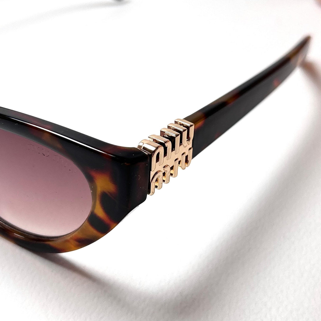 Miu Miu OMUA04S Cat Eye – Tortoise Gradient Rose - Giiz store