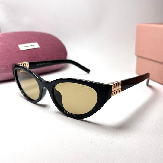Miu Miu OMUA04S Cat Eye - Yellow - Giiz store