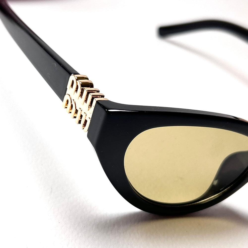 Miu Miu OMUA04S Cat Eye - Yellow - Giiz store