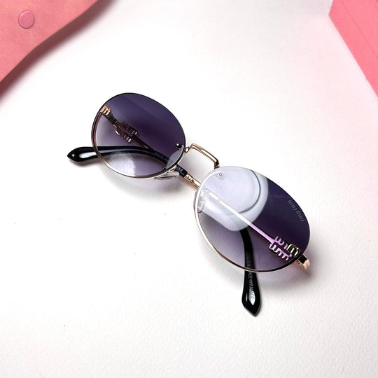 Miu Miu Oval A54S - Purple Gradient - Giiz store