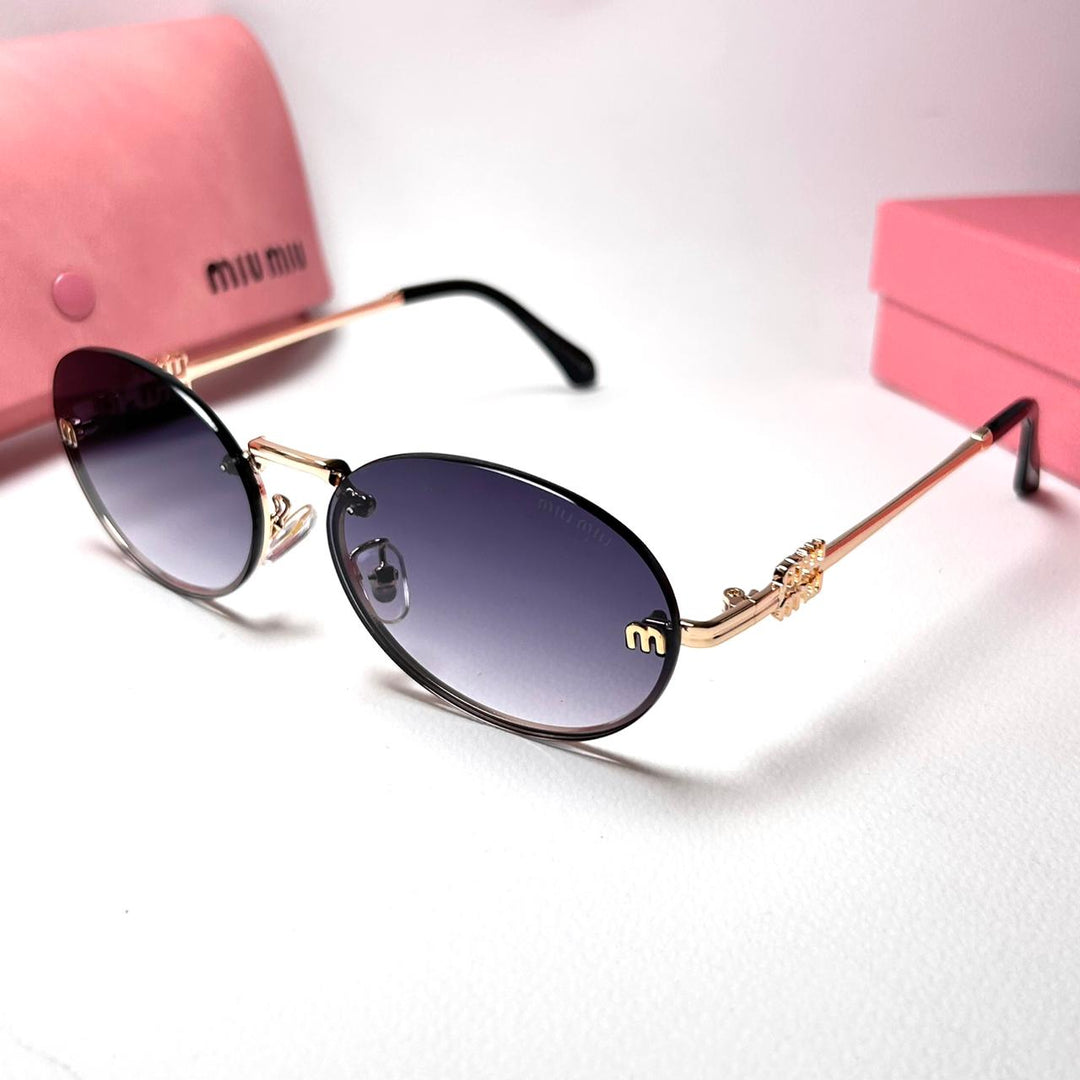 Miu Miu Oval A54S - Purple Gradient - Giiz store