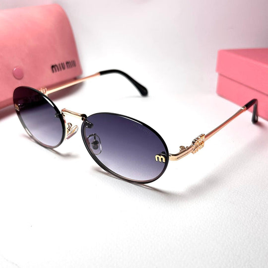 Miu Miu Oval A54S - Purple Gradient - Giiz store